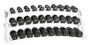 Hoist CF-3461-3 dumbbell rack side view