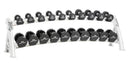 Hoist CF-3461-2 dumbbell rack side view