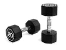 Commercial Urethane 8 Sided Dumbbells