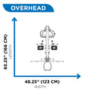 Hoist HD-3200 Lat Pulldown-Mid Row - Overhead