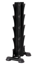 Hoist HF-5459 5 Pair Vertical Dumbbell Rack angle view