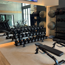 Commercial Urethane 8 Sided Dumbbells