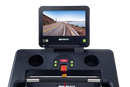 SportsArt T663-16 Treadmill - angle view with 16 inch touchscreen