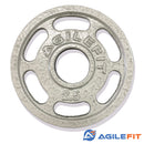 AgileFit Grey Olympic Grip Plate