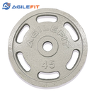 AgileFit Grey Olympic Grip Plate
