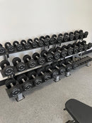 AgileFit 10 Pair Dumbbell Saddle Rack