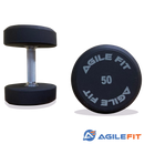 AgileFit Pro-Style Rubber Dumbbell