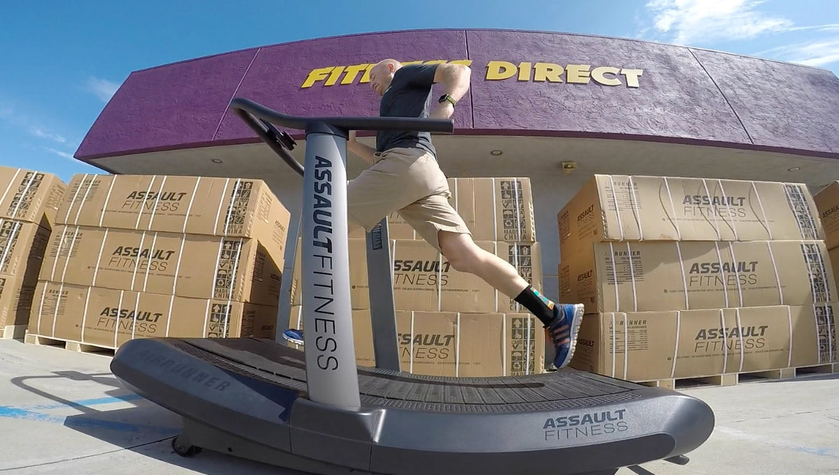 Assault air runner curved treadmill hotsell