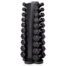 Hampton Dura-Bell Urethane Rubber Hex Dumbbells