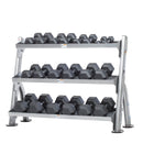 3 Tier Flat Tray Dumbbell Rack