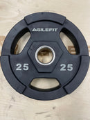 AgileFit Laser Rubber Olympic Grip Plates
