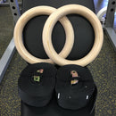 AgileFit Gymnastic Wood Rings