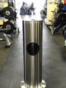 Stainless Steel Wipes Dispenser with Trash Can