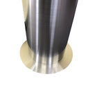 Stainless Steel Wipes Dispenser with Trash Can